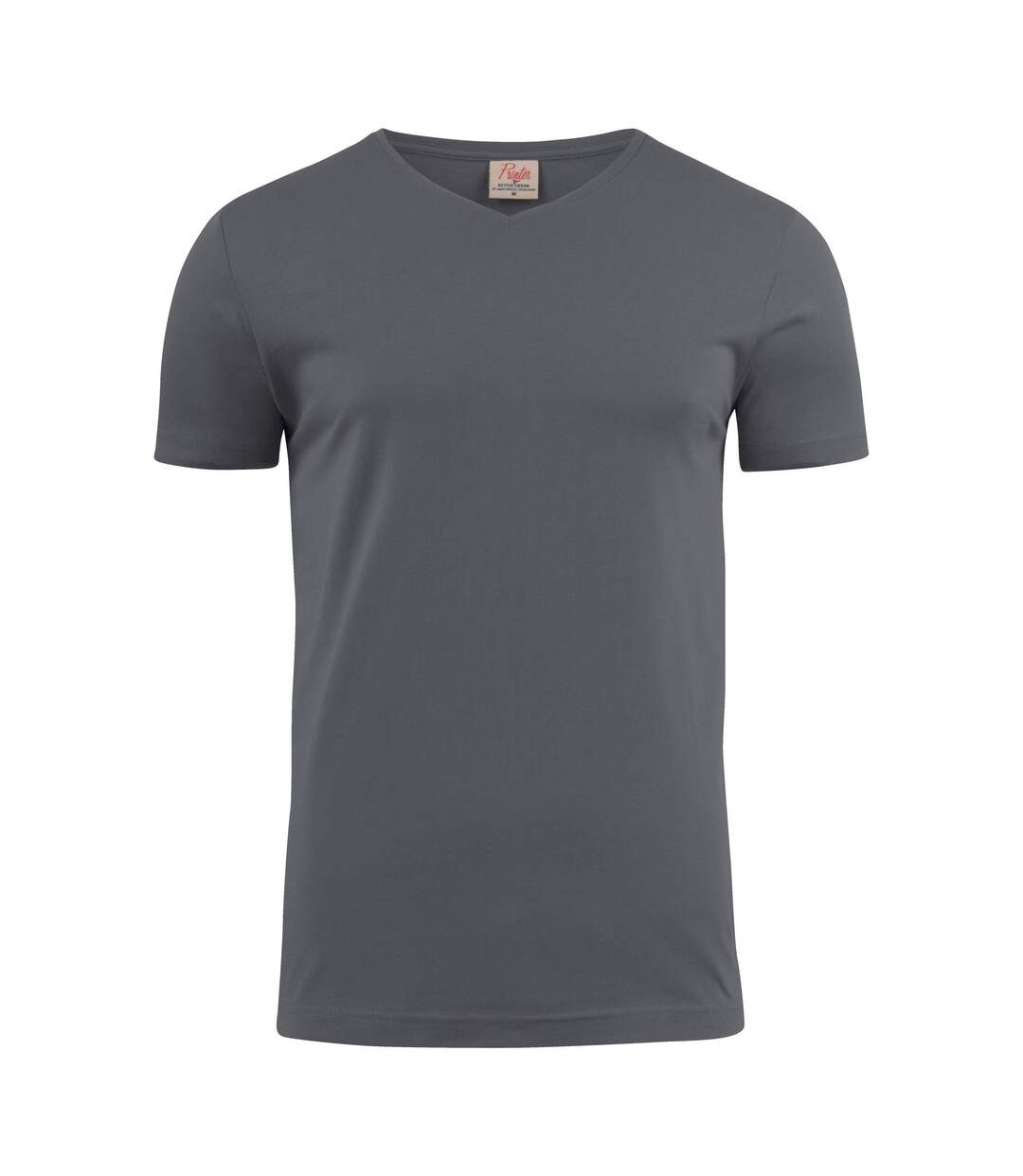 T-shirt Homme Gris Acier Printer-2