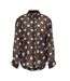 Chemise à pois marron femme jdy fay-1