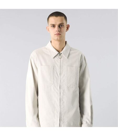Mens Corduroy Overshirt Stone Pretty Green