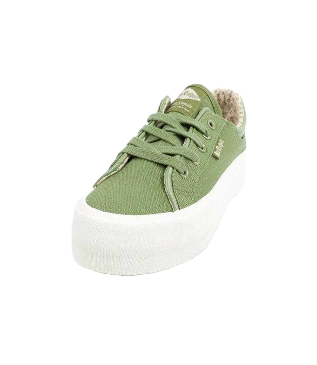 Baskets Femme Vert Lee Cooper-1