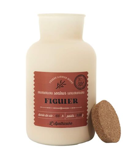 Bougie Parfumée Déco Desert 1000g Figue