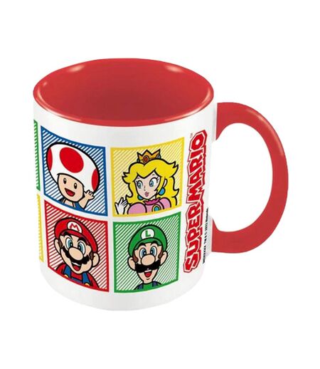 Super Mario - Mug (Blanc / Rouge / Jaune) (Taille unique) - UTPM4813