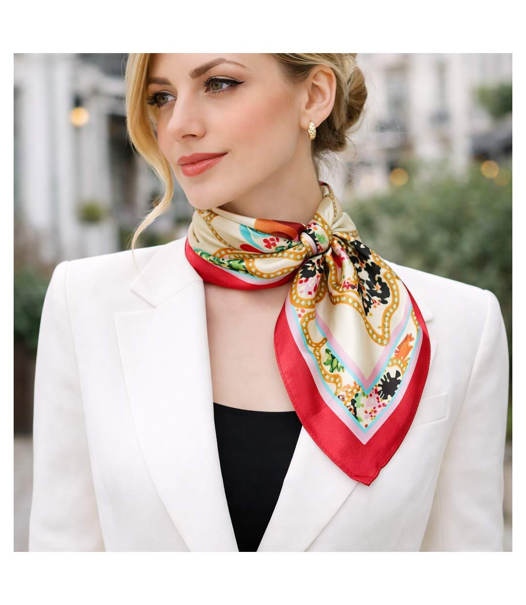 Foulard polysatin AMAL-1