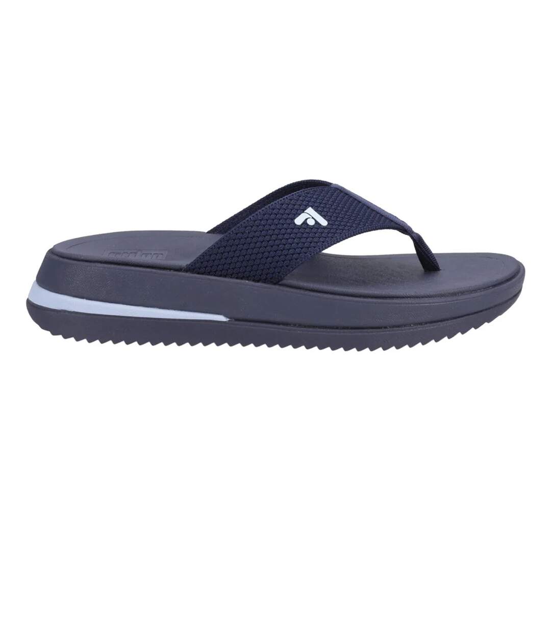 Womens/ladies surff two tone flip flops midnight navy FitFlop-4