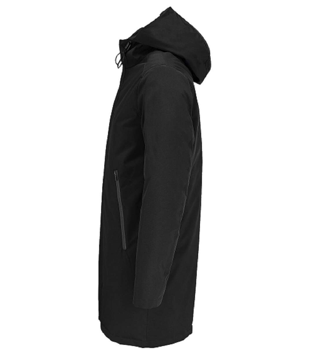 Parka chaude avec capuche - Homme - 04002 - noir-2