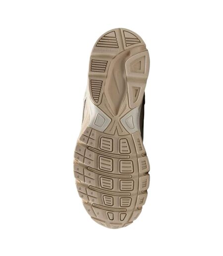 Womens/ladies Initiator Logo Trainers Off White Brown Nike