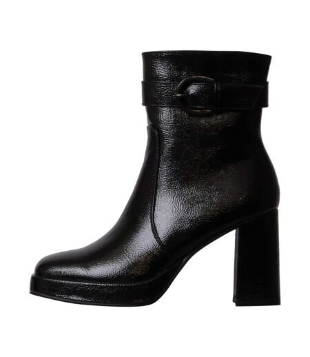 Bottines à Talon et Zip Super Mode