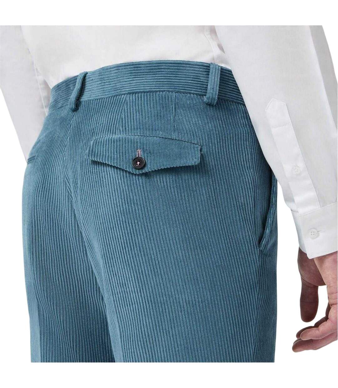 Pantalon Homme Bleu Vif Twisted Tailor-4