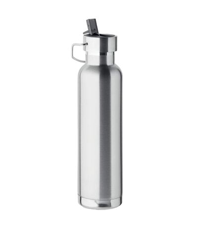 Bouteille riflow taille unique argent mat MidOcean