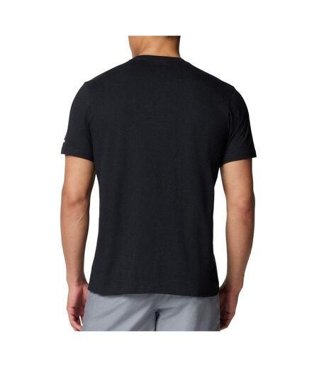 T-Shirt noir homme columbia avec graphisme path lake