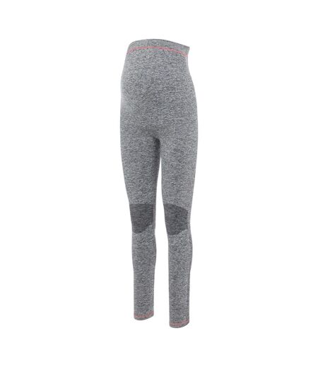 Legging Sport Femme Gris Moyen Chiné Mamalicious