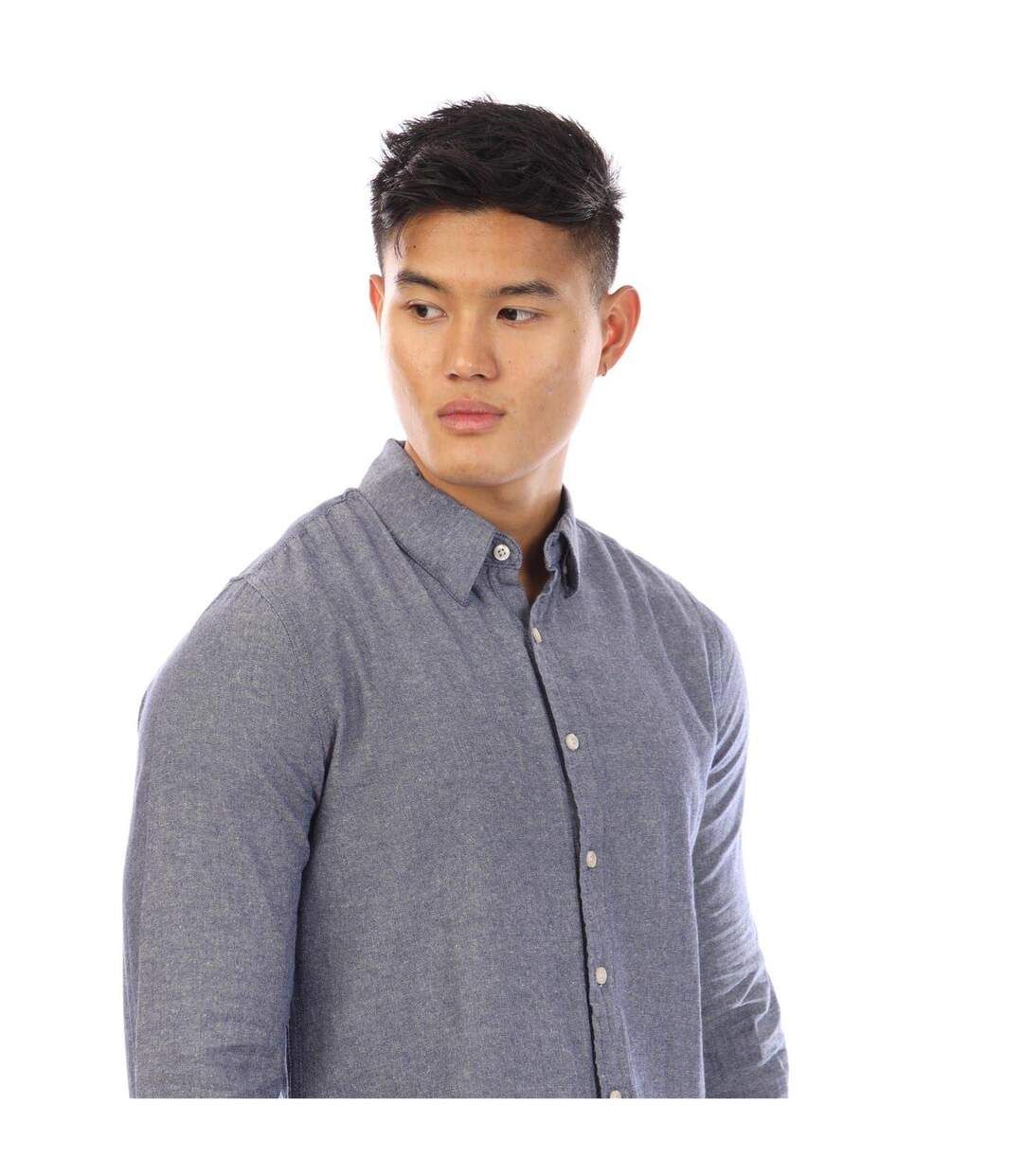 Chemise Homme Indigo Foncé Peter Werth-4