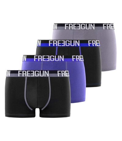 Lot de 4 boxers homme en coton Freegun Freegun