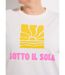 T-shirt manches courtes, motif Soleil-4
