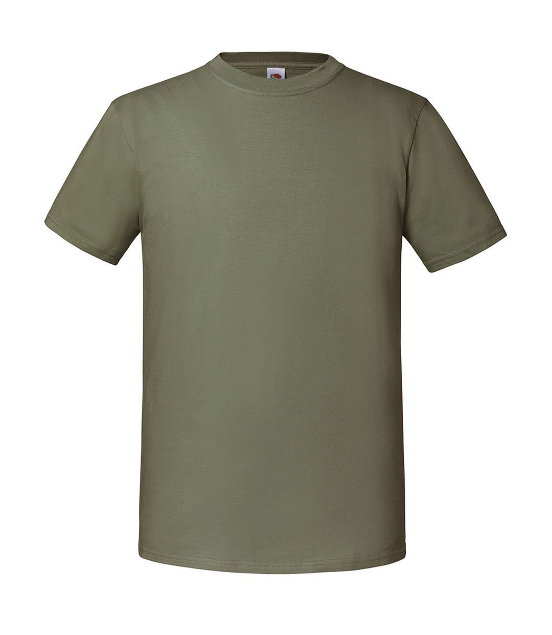 T-shirt ringspun premium homme olive Fruit of the Loom-1