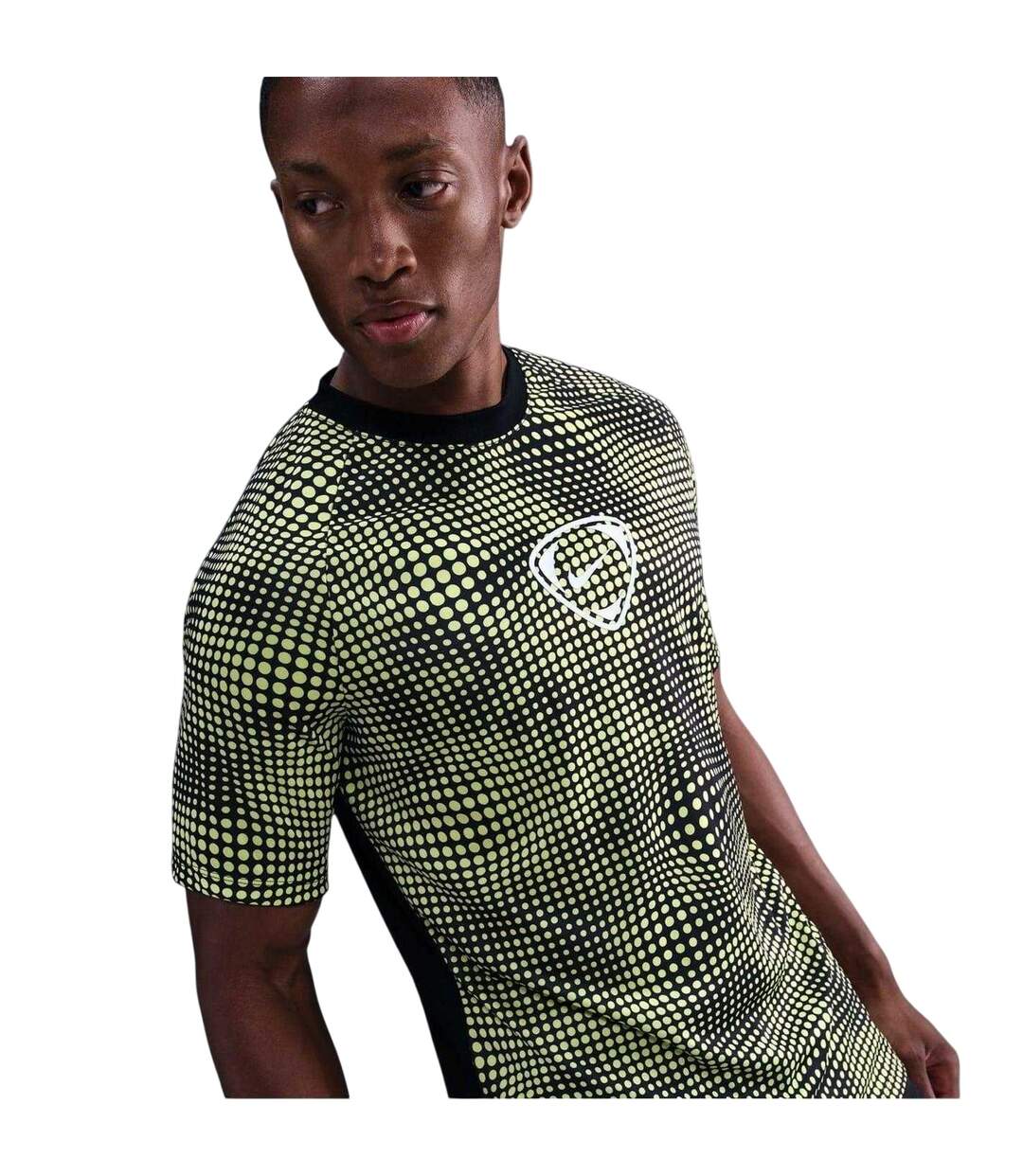 Mens Raglan T-shirt Limelight Yellow Nike-3