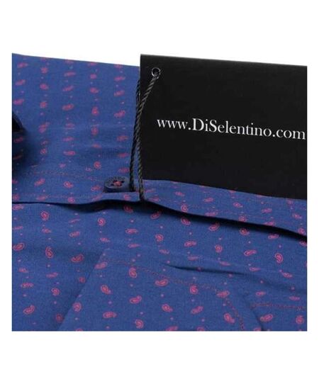 Chemise Tenerife Homme Bleu Marine Di Selentino