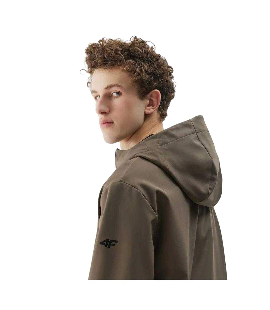 Veste Softshell Wss25tsofm324 Homme Marron 4F-3
