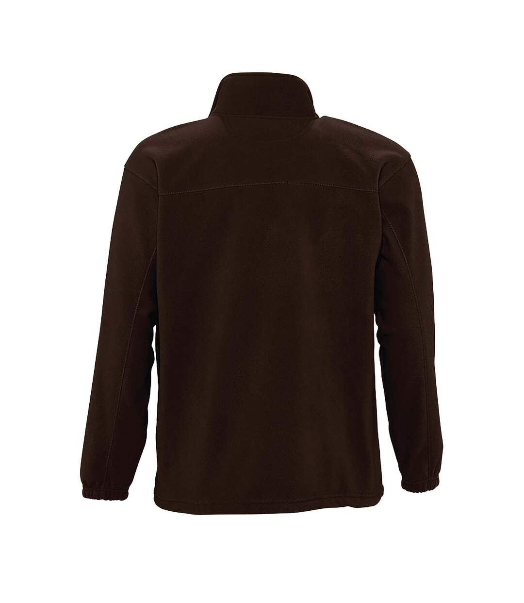 Veste Polaire North Homme Marron Foncé SOLS-2
