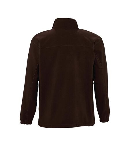 Veste Polaire North Homme Marron Foncé SOLS
