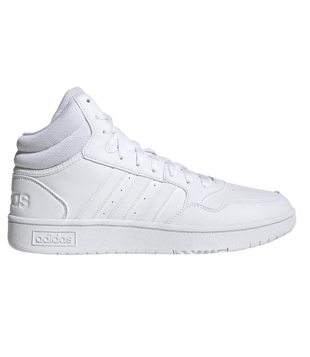 Baskets Hoops 3.0 Homme Blanc Adidas-3