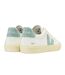 Baskets Motif/style V Femme Blanc Vert Matcha Veja-3