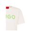 Mens Dulivio T-shirt Natural Hugo-3