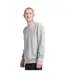 Unisex Adult Eco Premium Sweatshirt Frost Grey Heather Jerzees-1