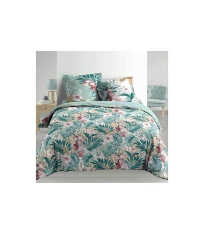 Parure de Lit 3 Pièces Kely 260x240cm Vert