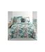 Parure de Lit 3 Pièces Kely 260x240cm Vert-1