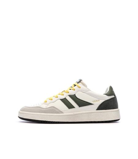 Baskets blanc/kaki homme teddy smith120597