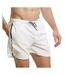 Short de bain homme blanc / bleu marine RIPT Essentials-3