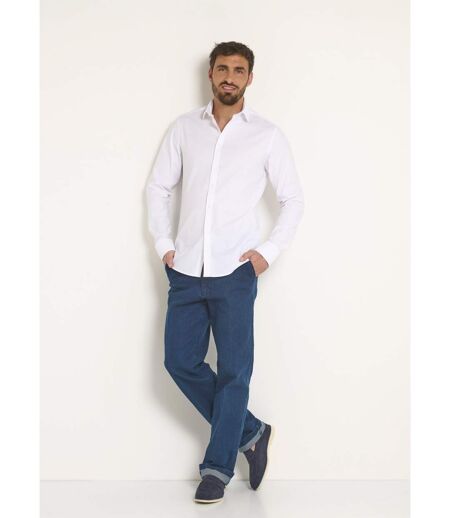Chemise chic en stretch coupe ajustée