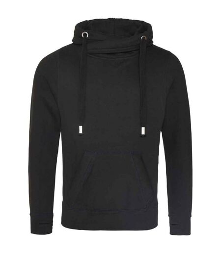 Sweat à capuche adulte noir vif Awdis Awdis