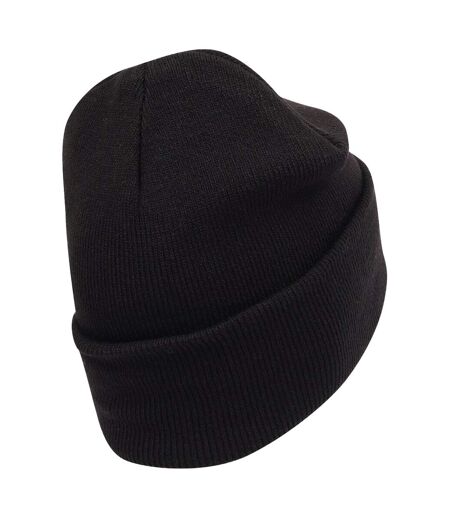 Bonnet À Revers En Coton Biologique Original Noir Beechfield