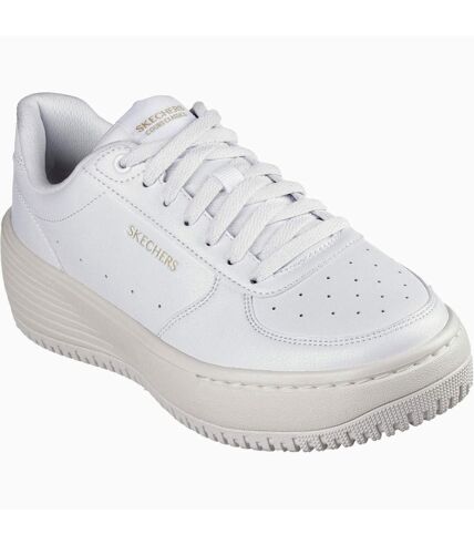 Womens/ladies grand 92 be lifted shoes white/natural Skechers