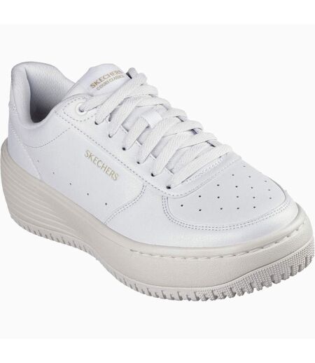 Womens/ladies grand 92 be lifted shoes white/natural Skechers