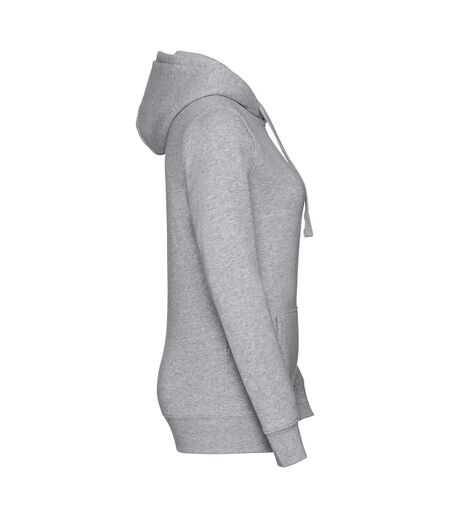 Sweat À Capuche Authentic Femme Gris Russell
