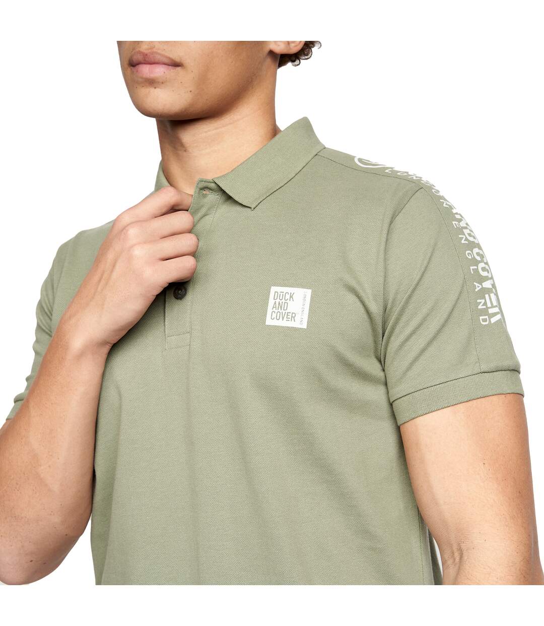 Duck and Cover Mens Stelaire Polo Shirt (Black)