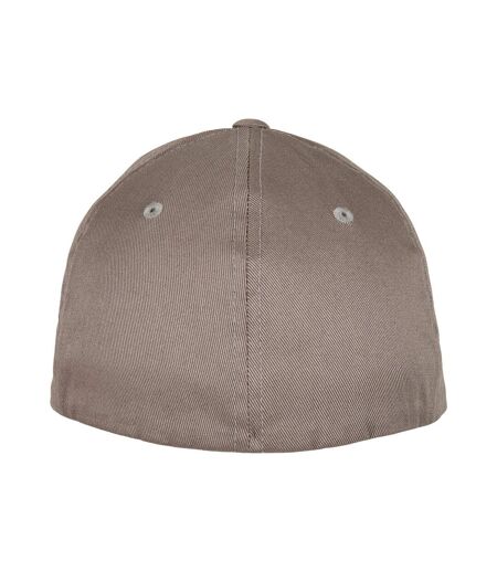 Casquette De Baseball Gris Pâle Flexfit