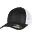 Casquette omnimesh adulte noir / blanc Flexfit-1