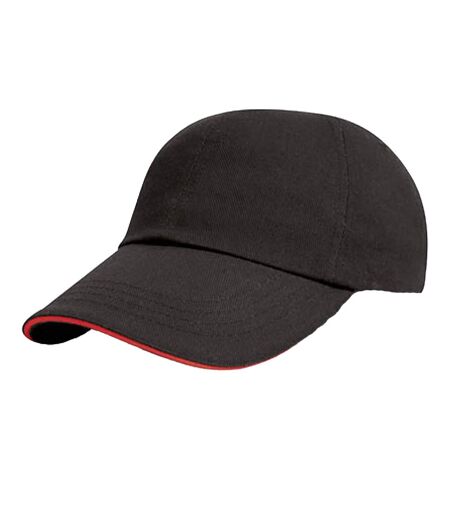 Noir/rouge Result Headwear