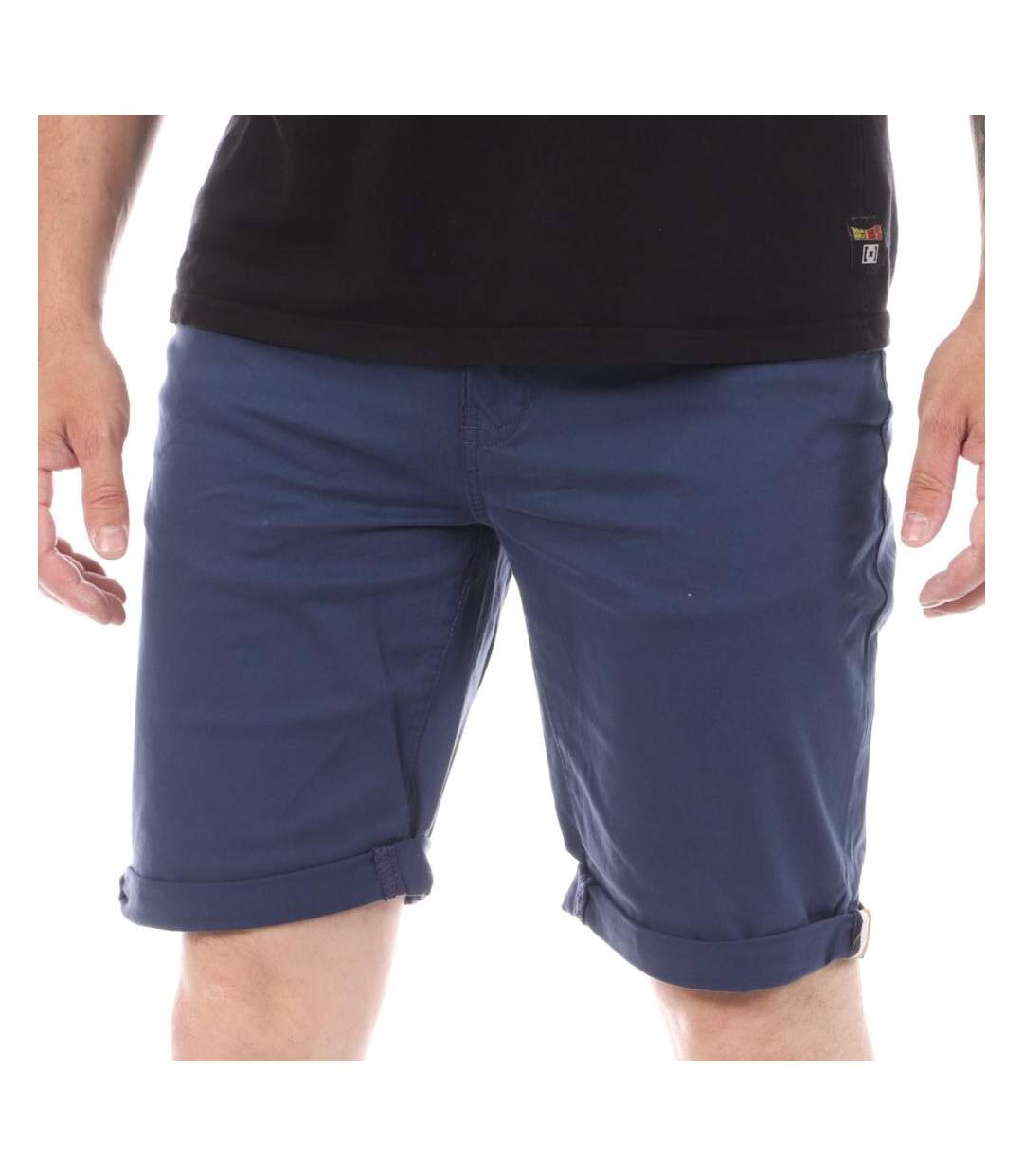 Short bleu foncé Homme RMS26 3579 - XL-1