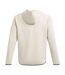 Mens Essential Fleece Raglan Hoodie White Black Under Armour-3