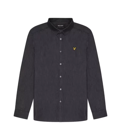Chemise À Boutons Homme Noir Lyle & Scott