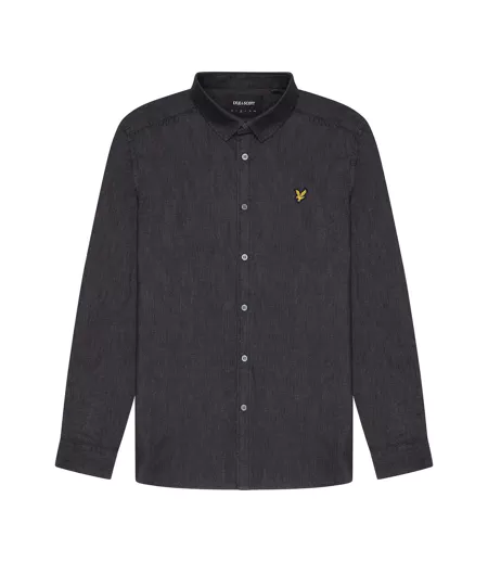 Chemise À Boutons Homme Noir Lyle & Scott