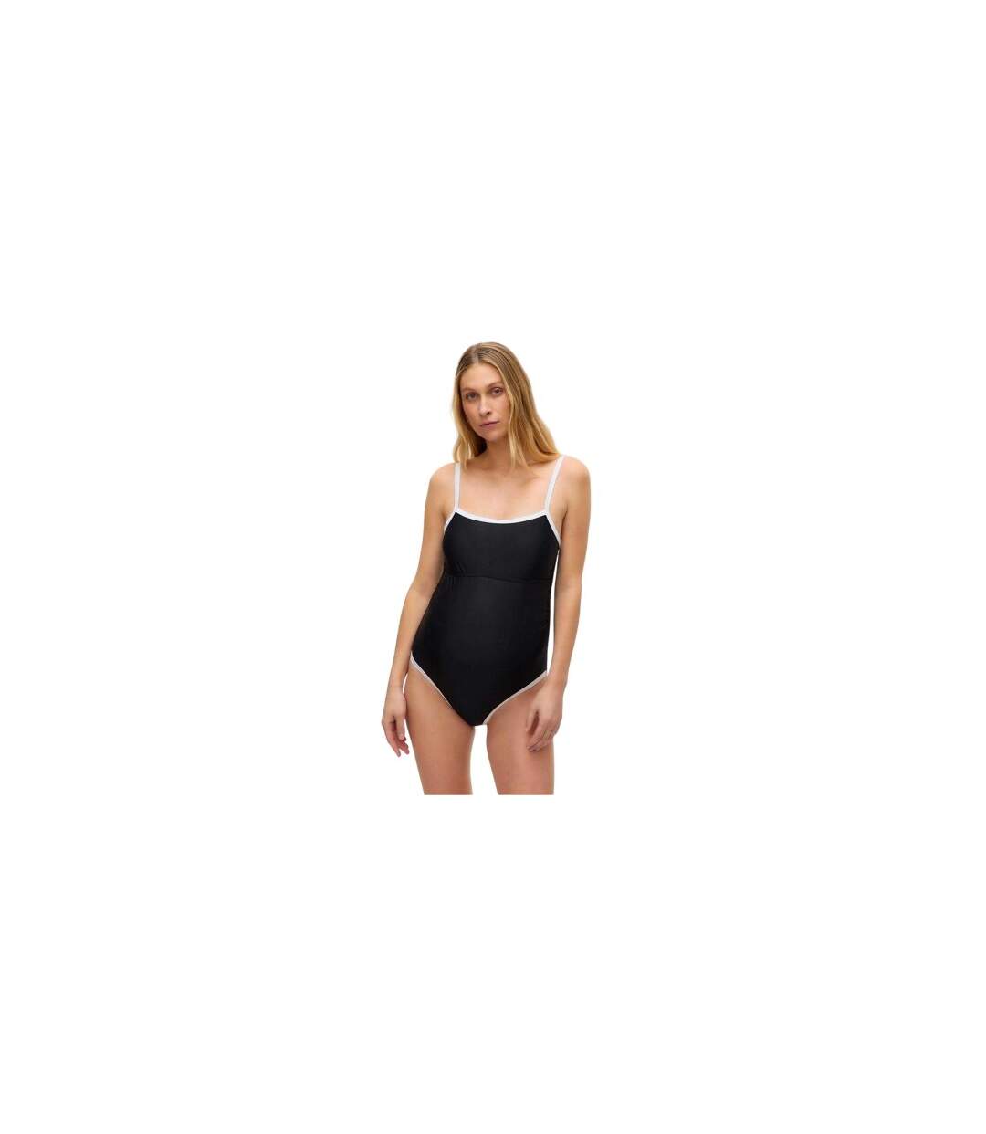 Maillot De Bain 1 Pièce Mlblair Femme Noir Mamalicious-1