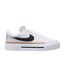 Chaussures À Plateforme Court Legacy Femme Blanc Noir Nike-1