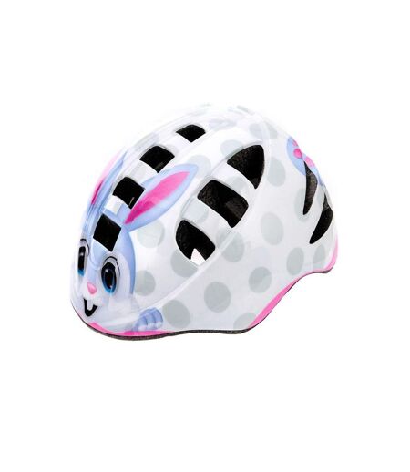 Casque Cyclisme Motif/style Lapin Enfant S Blanc Meteor