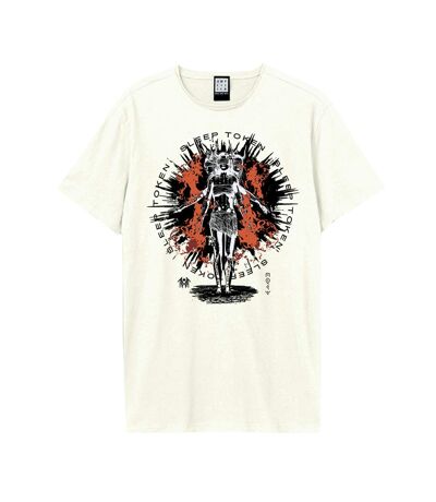 Unisex Adult Rain Sleep Token T-shirt Vintage White Amplified